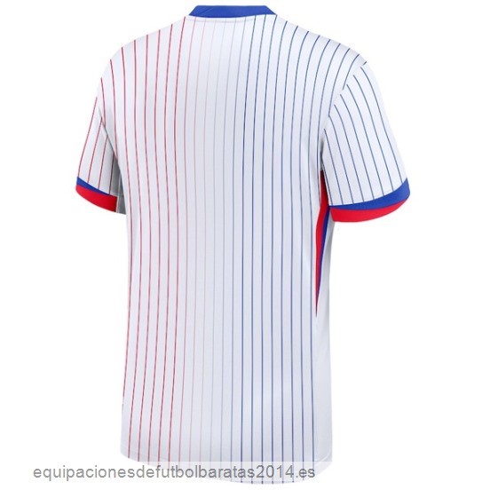 Nuevo Tailandia 2ª Camiseta Francia 2024 Blanco Baratas